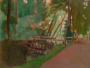 Sous-bois, ok. 1902-1903 (olej na papierze położony na panelu)