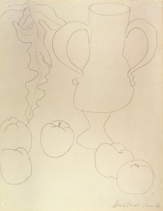 Martwa natura z dzbanem i brzoskwiniami autorstwa Henri Matisse