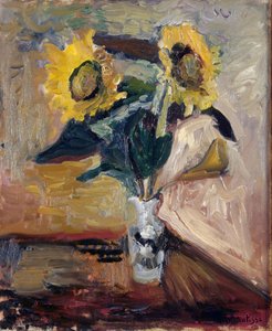 Słoneczniki w wazonie autorstwa Henri Matisse