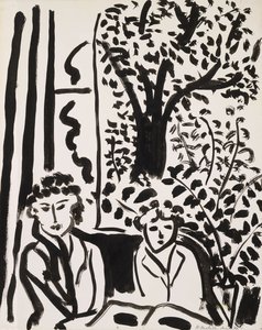 Cisza mieszkająca w domach autorstwa Henri Matisse