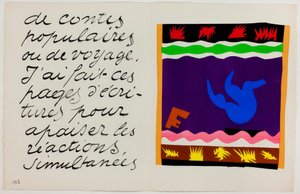 Toboggan, od Jazz autorstwa Henri Matisse