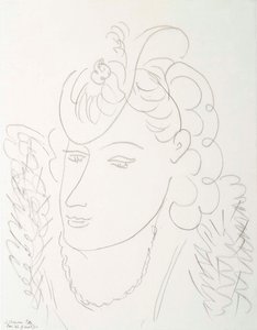 Kobieta w kapeluszu autorstwa Henri Matisse