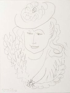 Kobieta w kapeluszu autorstwa Henri Matisse