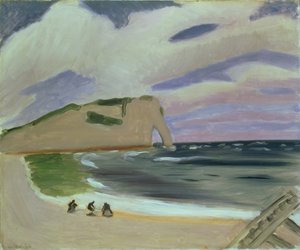 Kobiety na plaży, Etretat autorstwa Henri Matisse