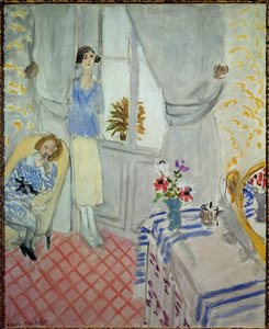 le boudoir 1921 (olej na płótnie) autorstwa Henri Matisse