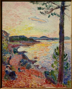 le gouter golfe de saint tropez 1904 (olej na płótnie)