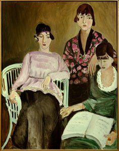 trzy siostry 1917 (olej na płótnie)