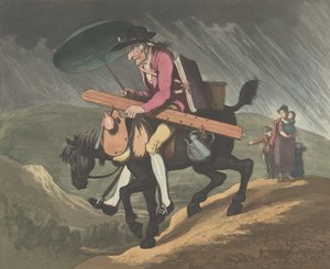 Artysta podróżujący po Walii, 10 lutego 1799.