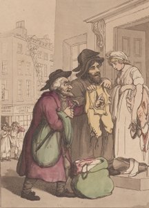 Cries of London, nr 7, Old Clothes, 4 maja 1799. autorstwa Henri Merke
