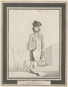 Nr 5: Midshipman, 15 lutego 1799. autorstwa Henri Merke