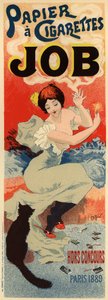 Plakat reklamowy do bibuły Job, ok. 1900 r. 1900 autorstwa Henri Meunier
