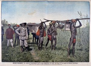 Konwój na misji Marchand w 1898, 1899 autorstwa Henri Meyer