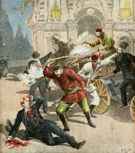 Zabójstwo pana Stamboulofa, 1895 (ilustracja)