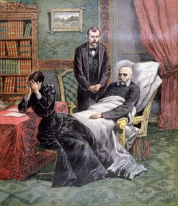 Śmierć Jules Ferry, 1893 autorstwa Henri Meyer