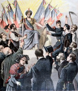 Szczęśliwego Nowego Roku Francja!, 1891 autorstwa Henri Meyer