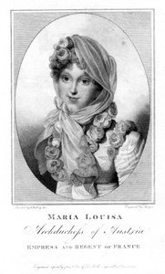Maria Louisa, arcyksiężna Austrii, 1813. autorstwa Henri Meyer