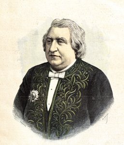 Portret Ernesta Renana autorstwa Henri Meyer