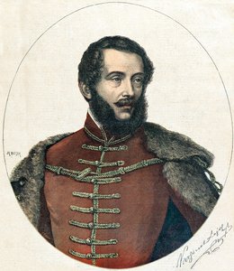 Portret Lajosa Kossutha autorstwa Henri Meyer