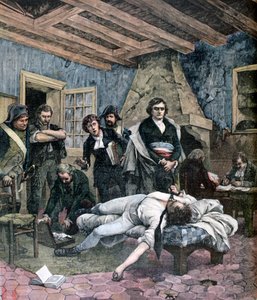 Śmierć Charlesa Pichegru, 1891 autorstwa Henri Meyer