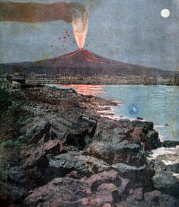 Erupcja Etny, Sycylia, 1892 autorstwa Henri Meyer