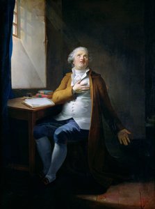Ludwik XVI (1754-93) w Świątyni, ok. 1795 (olej na płótnie)