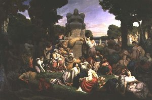Hołd dla natury, 1850
