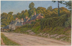 Droga do Auffay autorstwa Henri Rivière