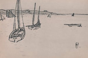 Bretoński krajobraz autorstwa Henri Rivière