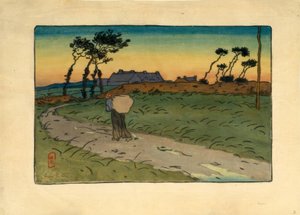 Farma Garde-Guérin (Saint-Briac) autorstwa Henri Rivière