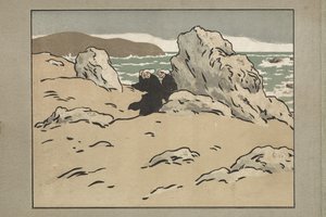 Żyd wędrujący: tylna okładka autorstwa Henri Rivière