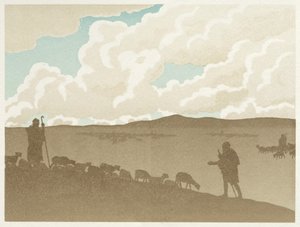 Żyd wędrujący: równina autorstwa Henri Rivière