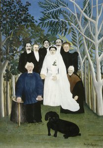 Wesele autorstwa Henri Rousseau