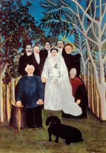 Wesele na wsi autorstwa Henri Rousseau