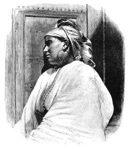 Arabka z Tangeru, Maroko, 1895.