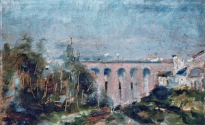Wiadukt Castelviel w Albi, 1880 r.