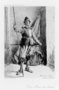 Człowiek pod bronią, ok. 1880-1882.