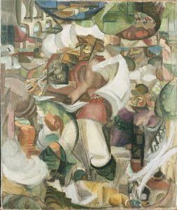 Myśliwy autorstwa Henri Victor Gabriel Le Fauconnier