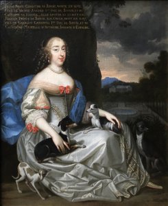 Francuski:  Louise Marie-Christine, princesse de Savoie () Portret Anny Marii Luizy d