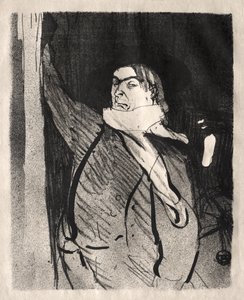 Aristide Bruant autorstwa Henri de Toulouse-Lautrec