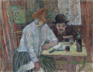 W kawiarni La Mie autorstwa Henri de Toulouse-Lautrec