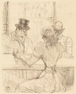 W barze Picton, rue Scribe