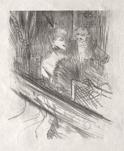U stóp Synaju: Baron Moïse autorstwa Henri de Toulouse-Lautrec