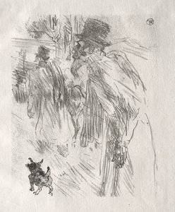 U stóp Synaju: Żydzi polscy, Carlsbad autorstwa Henri de Toulouse-Lautrec