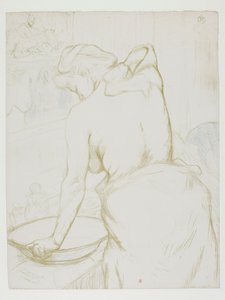 One: Kobieta, która się myje autorstwa Henri de Toulouse-Lautrec