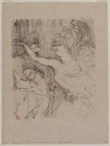 Guy i Mealy w „Paris qui Marche” autorstwa Henri de Toulouse-Lautrec