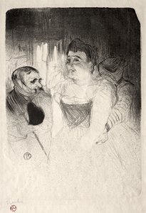 Judyk w loży autorstwa Henri de Toulouse-Lautrec