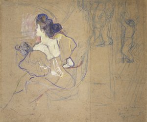 Madame Thadée Natanson (Misia Godebska, 1872-1950) w teatrze