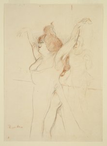 Mademoiselle Cocyle jako Helena Trojańska w La Belle Helene