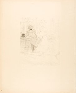 panna Leconte autorstwa Henri de Toulouse-Lautrec