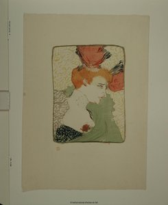 Melle Lender – popiersie autorstwa Henri de Toulouse-Lautrec